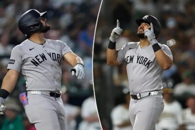 Jasson Dominguez makes Yankees history with first three-homer game of MLB career