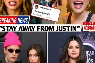 World Stunned as Hailey Bieber Responds With Explosive Public Message After Justin Bieber Likes Selena Gomez’s Photo—Fans and Celebrities Scramble for Clues Amid Internet Meltdown, With Hailey’s Bold Move Spark ing Rumors of Jealousy, Relationship Trouble, and a Possible Love Triangle That Has Everyone Talking!