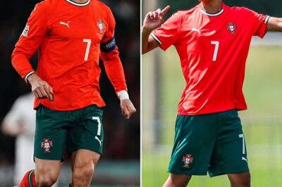 Cristiano Ronaldo’s Son Makes His Debut for Portugal U15, Wears Iconic No. 7