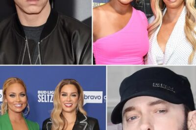 Eminem’s music is officially off-limits in Gizelle Bryant’s household after a heated trademark clash. The Real Housewives of Potomac star and her daughters have drawn a hard line—when Slim Shady comes on the radio, they shut him down without hesitation. What started as a legal battle over a podcast name has now turned into a personal standoff, with Bryant making it clear: there’s no room for Eminem in their playlists or their living room.