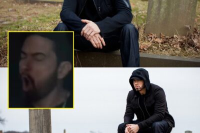 Eminem’s Silent Visit – The Grave That Hides a Chilling Truth
