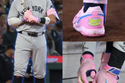 Aaron Judge Turns Heads With His Custom Nike Air Jordans