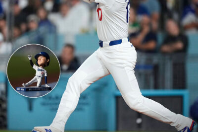 Ohtani homers twice and drives in 6 runs on his bobblehead night in Dodgers’ 19-2 rout of Athletics