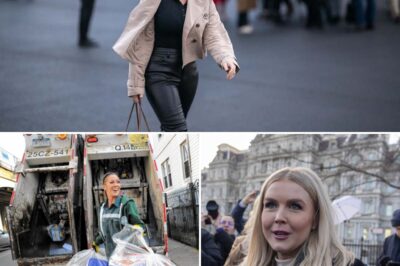 An unexpected reunion between Karoline Leavitt and a childhood friend working as a street cleaner. On a bustling street in Washington, D.C., Karoline Leavitt was walking home after a tiring day at the White House when she spotted a familiar figure pushing a garbage cart ahead. Names flashed through her mind, and instinctively, she called out to the worker. A surprising moment unfolded when Clover, her childhood best friend, turned around. The impromptu reunion of the two friends and what Leavitt did for Clover afterward left people amazed and further admiring the young, beautiful press secretary