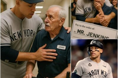 Aaron Judge Discovers His Old School Janitor Still Working at 75 Years Old and Surprises Everyone