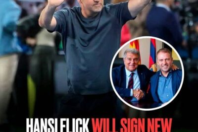 Hansi Flick will sign new contract with Barcelona today