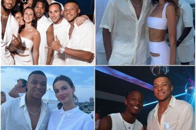 Mbappe Rubs Shoulders With The World’s Elite At White Party