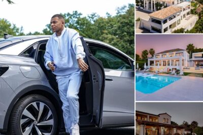 Exploring Kylian Mbappé’s Luxurious $30M Mega Mansion in Madrid: 10 Bedrooms, 5 Swimming Pools, and an Extravagant Entertainment Complex!!
