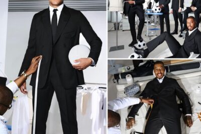 Kylian Mbappé shines in the stylish Dior Men’s collection for the season!
