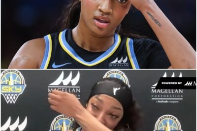 BREAKING: Angel Reese breaks down in emotional interview—“They don’t respect me just because I’m Black.” The WNBA star fights back tears, hinting at retirement as she delivers five heartbreaking words that silence the room and spark a firestorm of support across social media.