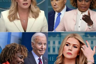 At her press briefing for new media, Eric Bolling questioned Karoline Leavitt about lawsuits against the media, and Leavitt slammed her predecessor, Karine Jean-Pierre, for engaging in an alleged “cover-up” about former President Biden’s condition.