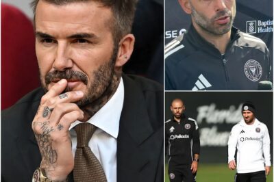 David Beckham sends 8-word message to coach Mascherano, revealing the Argentine strategist’s future for next season in a way that surprises everyone. Messi personally intervened, but everything remains highly unpredictable… See details below.