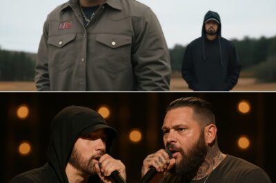 Eminem is back — and he brought fire with him. In one of his rawest collaborations in years, **Eminem teams up with outlaw country rapper Struggle Jennings and lyrical assassin GAWNE for “Feel No Pain” — a gritty, soul-ripping track about trauma, transformation, and never backing down. From addiction and betrayal to war zones and inner demons, this song doesn’t flinch. It bleeds. “We don’t cry here — we carve it into verses.”