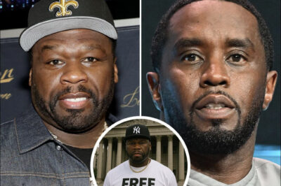 “So Petty, I Love It”: 50 Cent Poses in ‘Free Diddy’ Shirts, Comments on Cassie’s Mother