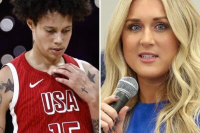 BREAKING: Swimmer Riley Gaines Harshly Criticizes Basketball Star Brittney Griner for Kneeling During National Anthem—’You Need to Show Respect for the Country That Saved You From the Russian Gulag!’ What Sparked This Explosive Clash Between Two Sports Icons, and How Are Fans Reacting to Gaines’ Bold Remarks? This Controversial Debate Over Patriotism and Protest Is Dividing the Sports World!