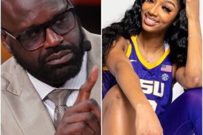 Shaquille O’Neal Ignites Explosive Controversy—Calls Angel Reese an “Idiot” Live on Air, Sparking Social Media Uproar