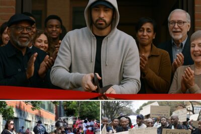 Amid the rising unemployment crisis in Detroit, Eminem unexpectedly launched a Job Service Center called ‘Restart,’ aimed at those who have lost their jobs due to the economic downturn or, like the legendary rapper himself in the past, have strayed from the right path. This deeply humanitarian act moved many, especially when he personally selected a strange application and quietly walked into the interview room with its owner.
