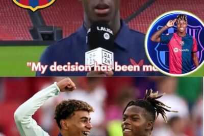 NICO WILLIAMS TELLS BARCELONA: “SELL THEM OR I WON’T JOIN!” — PERSONAL TERMS AGREED, TRANSFER ON HOLD DUE TO EXPLOSIVE DEMAND