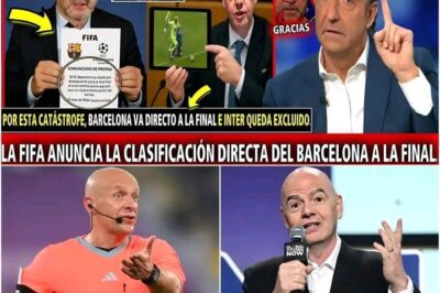 FIFA officially announces Barcelona will play in the FINAL—and Inter Milan have been KICKED OUT… after referee Szymon Marciniak was ARRESTED in a stunning late-night operation!…