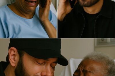 One night, Eminem received a strange call from an unknown number. On the other end, an elderly woman’s trembling voice pleaded, “Joey, Mom’s in the hospital… I miss you so much… It’s been ten years. Your father said you died in an accident, but I never believed it…” Eminem knew it was a wrong number — he wasn’t Joey. But something about her voice, her heartbreak, left him frozen. And when she asked for the third time, “Will you come see me one last time?” — Eminem whispered, “Yes.” What followed was a quiet, powerful act of love from a man known for rage and rebellion — comforting a mother who had lost everything. The story left thousands in tears… and proved that sometimes, healing comes from the most unexpected places.