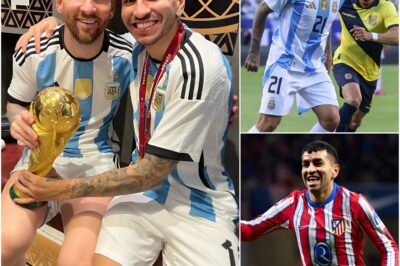 Another Argentine Star Set to Join Inter Miami! A €25 million offer has been sent to Atlético Madrid as Messi urges the club to sign forward Ángel Correa, his national teammate with whom he fought side by side for Argentina…
