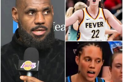 Brittney Griner reveals the SHOCKING reason she called Caitlin Clark a “trash, f*cking white girl,” prompting LeBron James to criticize her actions with a five-word statement.