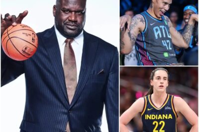 SHOCKING NEWS: After Brittney Griner called Caitlin Clark a “white bitch,” basketball legend Shaquille O’neal sent Brittney Griner a SHOCKING “FIVE WORDS” warning text…