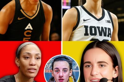 Shockwaves hit the WNBA! A’ja Wilson publicly lashes out at Caitlin Clark, demanding the league take action—“Ban her before it’s too late,” she warns. Fans are divided, tensions are rising, and the basketball world is on fire. What sparked this explosive confrontation? Here’s what we know…