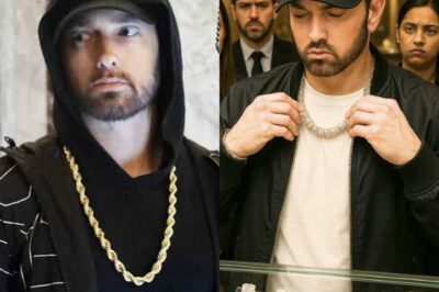 “Eminem Shocked the World with a Jaw-Dropping Purchase at a Luxury Diamond Store—Guess the Price and Prepare to Be Stunned!When the rap legend casually walked into a luxury store dressed in ordinary clothes, the staff assumed he couldn’t afford their most expensive pieces. But when he walked up to the counter with a stunning diamond ring worth a staggering amount, their jaws hit the floor. What followed shocked the world—Eminem’s response? Pure genius! The unexpected twist left everyone speechless. Guess the price, and brace yourself for the shock!”