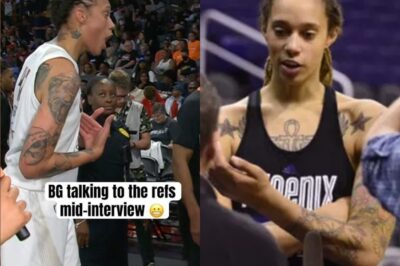 Brittney Griner Interrupts Interview To Drop F-Bomb On Ref During Awkward Moment Just One Day After Her Caitlin Clark Racial Slur