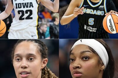 WNBA DRAMA EXPLODES: Brittney Griner just claimed the WNBA will be bigger than the NFL—and Angel Reese is the reason why. But the real shock? Reese threatened to quit Team USA if Caitlin Clark is added. This bold ultimatum has the entire sports world on fire. Is Reese speaking truth—or throwing fuel on a rivalry that’s spiraling out of control?