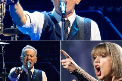 “No Silence Tonight”: When Taylor Swift and Rock Legend Springsteen Unexpectedly Collaborate in the Middle of a Conflict Storm