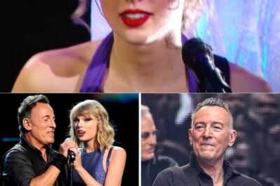 “We Danced Through The War, Through The Radio Silence, Through Motel Lights And Half-Written Songs…” That first haunting line silenced the world—and the next five minutes redefined modern music forever. In a jaw-dropping moment that shook both generations and genres, Bruce Springsteen and Taylor Swift unveiled their breathtaking duet “Dancing Through Time”—a soul-baring ballad of love, loss, and every memory in between. Bruce’s gravel-stained voice met Taylor’s tear-soaked poetry as the two legends built a bridge between decades of broken hearts. Their voices didn’t just harmonize—they collided like past and future in a storm of emotion. Fans called it “the song that knows your secrets.”