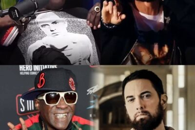 Flavor Flav shows massive love to Eminem