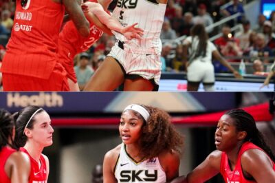 WNBA warns Angel Reese and fines her $25,000 for misconduct after she yelled “f*** you” three times at Caitlin Clark during a flagrant foul during an Indiana Fever game
