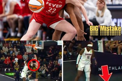Caitlin Clark Takes a Brutal Hit — Then Delivers SAVAGE Response in Fiery Showdown with Atlanta Dream