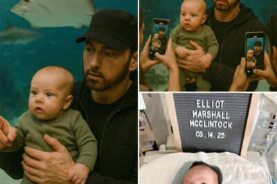 Eminem takes his nephew Elliot Mathers to the aquarium to play and teach him about the world around them. Despite dressing casually, Eminem’s familiar style is quickly recognized by fans. The aquarium visit for the uncle and nephew instantly turns into a small fan meet-up. Elliot receives numerous gifts from kind-hearted fans
