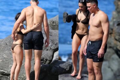 PHOTOS: New York Yankees star Aaron Judge’s girlfriend continues to send social media into a frenzy after leaked photos showed her wearing a tiny black bikini, showing off her curves at sunset at a beach we’ve never seen before!