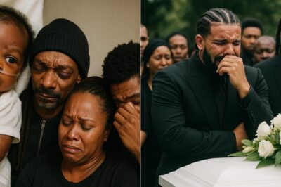 Drake Stuns the World by Attending Snoop Dogg’s Grandchild’s Funeral—The Emotional Moment That Left Everyone in Tears! You Won’t Believe the Shocking Gesture He Made Next