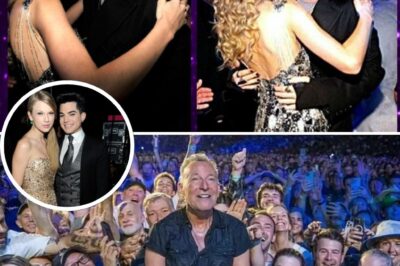 “Listening to Adam and Taylor harmonize, I felt the fire in every word.” Bruce Springsteen watched in awe as Adam Lambert and Taylor Swift set the stage ablaze with a stunning remix of “Look What You Made Me Do.” This wasn’t just a duet—it was a fierce, electrifying showdown. Adam’s dark, seductive edge clashed perfectly with Taylor’s fiery, unapologetic power, creating a vocal duel that had the arena holding its breath. Red lights pulsed, smoke danced, and every note struck like lightning. The chemistry was explosive. The energy—dangerous. As the final note echoed, Springsteen stood, shouting: “This isn’t just a performance… it’s history.” Fans are still calling it “a clash of gods on a pop battlefield.”
