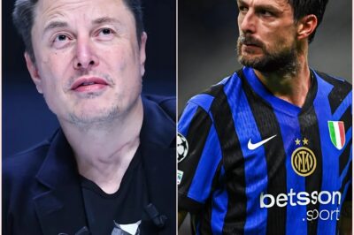 5 minutes ago! Acerbi shocked the world by flatly rejecting Elon Musk’s Tesla-sponsored ad on his FIFA Club World Cup jersey. His case was so compelling that it silenced Elon Musk and shook the media worldwide…