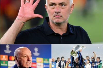 “SHOCKING” President Giuseppe Marotta Stuns Italy by Wanting to Bring José Mourinho Back to Inter Milan, But Mourinho Agrees Only on 5 Outrageous Conditions, Driving Marotta Mad!