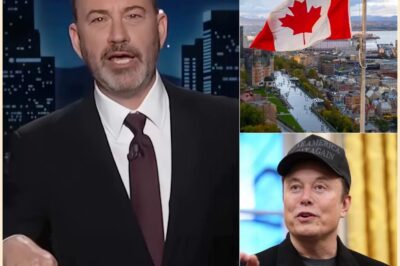 Jimmy Kimmel Shocks America: Announces End of Show and Move to Canada, But Elon Musk’s Immediate Reaction Leaves Him Regretting His Decision