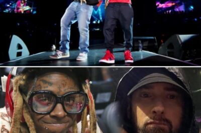 No Eminem feature this time, but Slim Shady still crashes the party on Lil Wayne’s new album, proving he can’t be kept out no matter what.