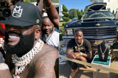 Win Rick Ross’s Golden Classic Car! A Dream Ride Awaits One Lucky Fan