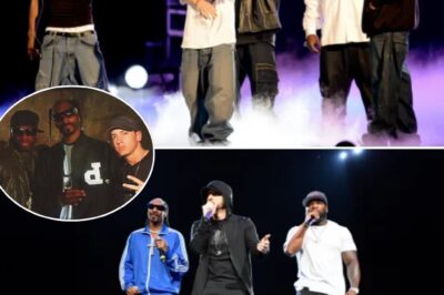 In a jaw-dropping moment no one saw coming, Eminem has pulled off the unthinkable—uniting the voices of hip-hop’s past and present in the powerhouse track “I Can Feel It.” It’s more than just a song—it’s a thunderous tribute to the roots, grit, and soul of the genre. With haunting posthumous verses from 2Pac and The Notorious B.I.G., and raw energy from Snoop Dogg and 50 Cent, the track feels like history and hunger rolled into one. Eminem’s verse cuts deep as ever: “Pac taught me to fight, Big taught me finesse / I walk in their shadows but I carry the rest.” It’s not just a banger—it’s a moment. And Em? He never misses.