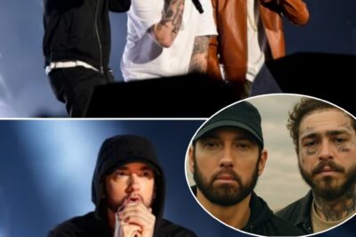 Eminem, Post Malone, and Travis Scott Drop Surprise Anthem ‘Emotions’—A Raw Ride Through Pain, Fame, and Second Chances