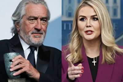 SH0CK: Robert De Niro Claims Karoline Leavitt Is ‘Not Qualified’ to Be a Role Model for Women – And Gets Cold Water From Conservative Media