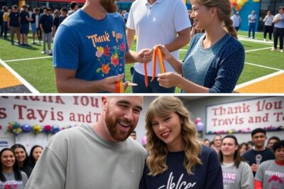 Travis Kelce and Taylor Swift donated $1 million to renovate Travis’s old high school