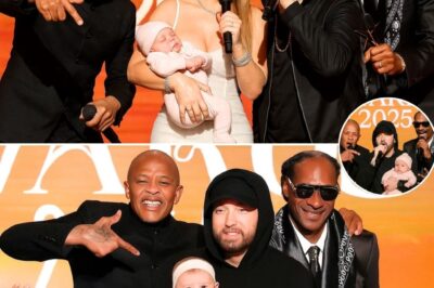 BET Awards Chaos: Eminem Cradles Grandson on Stage After Snoop Dogg’s Tribute — Then Mariah Carey Walks Out… and Does the Unthinkable! Rap Royalty Meets Redemption: What Mariah Carey Did for Eminem and His Grandson After Years of Feud Left the BET Audience Gasping — Even Dr. Dre Shook His Head in Disbelief! And Just When You Thought It Couldn’t Get Wilder… Eminem, Mariah, Snoop Dogg, and Dr. Dre Delivered a Jaw-Dropping Performance That Set the Stage on Fire. Beyoncé Had Her Hand Over Her Mouth. Jay-Z Looked Stunned. This Was a Moment No One Saw Coming.